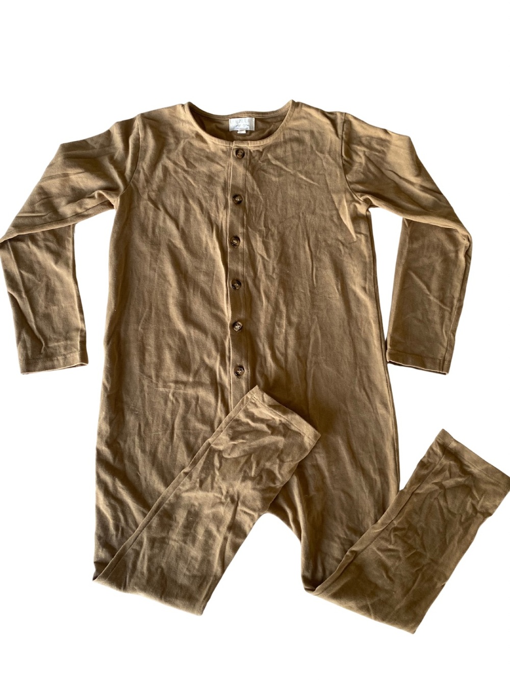 Organic Kids One-Piece in Sand